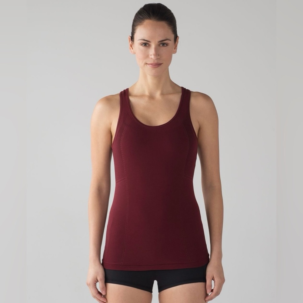 Lululemon Racerback Tank Top – Deep Rouge | Size XS/S (Estimated)